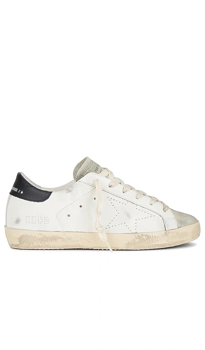 Shop Golden Goose Super-star Sneaker In White  Ice  & Black