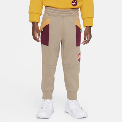 Shop Nike Toddler Great Outdoors Fleece Pants In Khaki