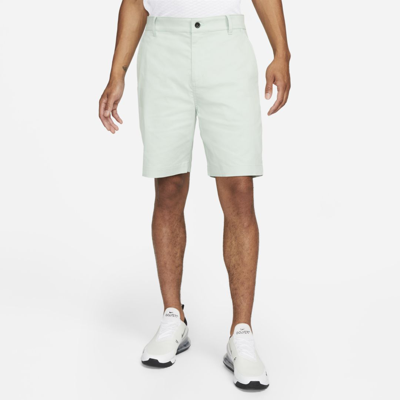 Shop Nike Men's Dri-fit Uv 9" Golf Chino Shorts In Green