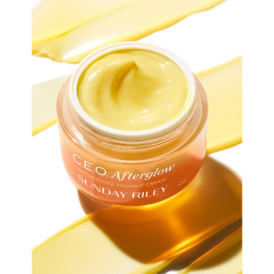 Shop Sunday Riley C.e.o. Afterglow Brightening Vitamin C Cream