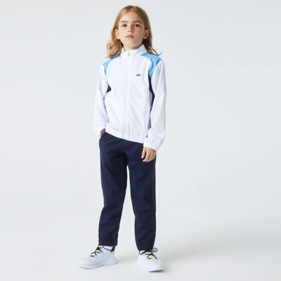 Shop Lacoste Kids' Sport Colorblock Tennis Tracksuit - 8 Years In Blue