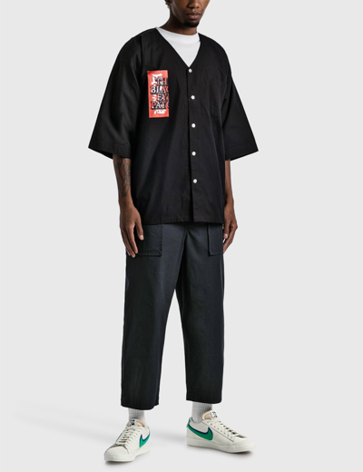 Shop Wacko Maria Dabo Shirt In Black