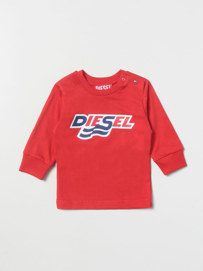 Shop Diesel Sweater  Kids Color Red