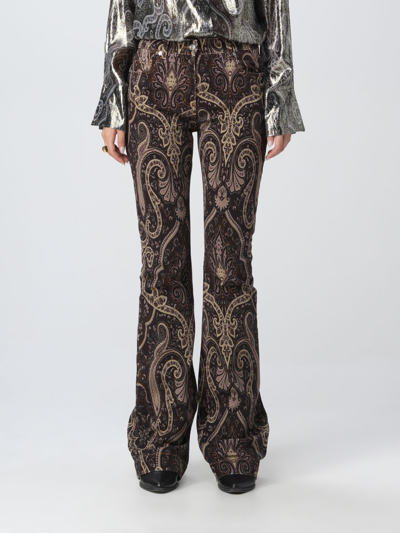 Shop Etro Jeans  Woman In Brown