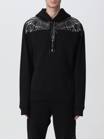 Marcelo Burlon County Of Milan Marcelo Burlon Men's Black Other Materials Sweatshirt In Black