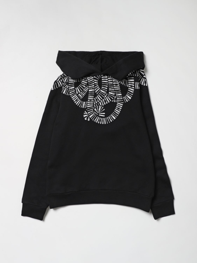 Shop Marcelo Burlon County Of Milan Sweater Marcelo Burlon Kids Color Black