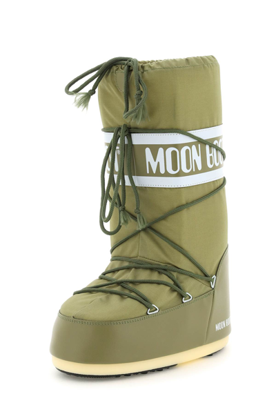 Shop Moon Boot Snow Boots Icon In Khaki