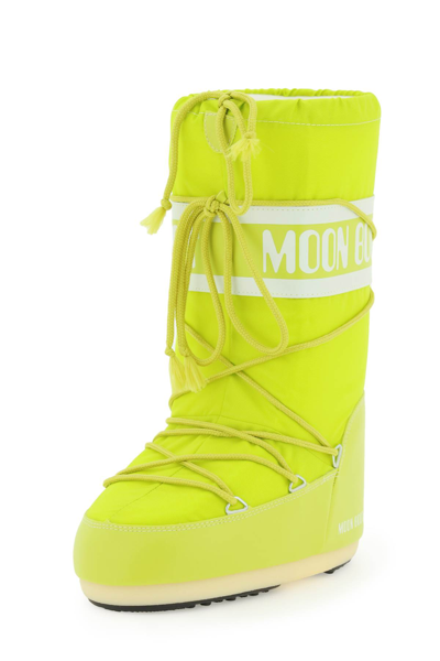 Shop Moon Boot Snow Boots Icon In Green