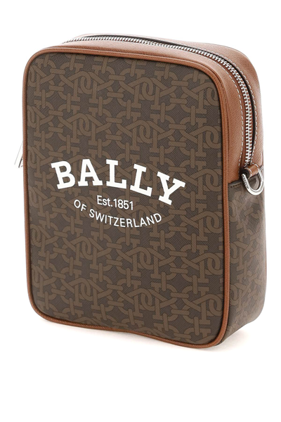 Shop Bally B-chain Crossbody Bag In Brown