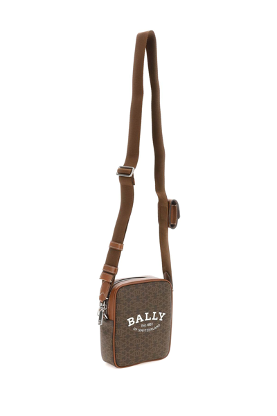 Shop Bally B-chain Crossbody Bag In Brown