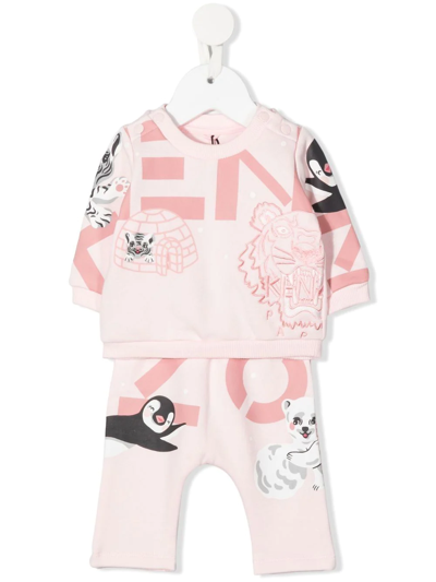 Baby girl cheap kenzo tracksuit