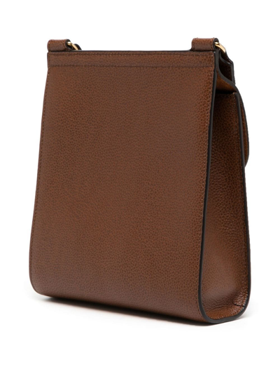 Shop Mulberry Small Antony Leather Crossbody Bag In Brown