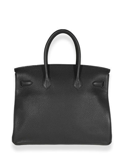 Pre-owned Hermes  Birkin 35 Handbag In Black