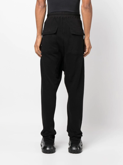 Shop Rick Owens Drkshdw Drop-crotch Trousers In Black