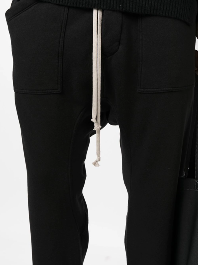 Shop Rick Owens Drkshdw Drop-crotch Trousers In Black