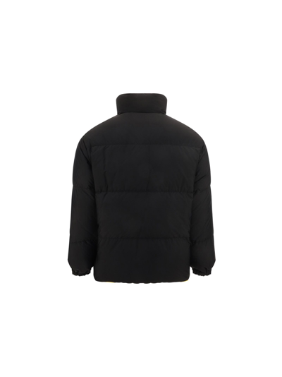 Shop Prada Men's Black Other Materials Down Jacket