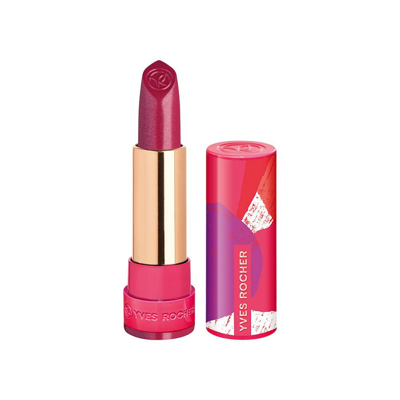 Shop Yves Rocher Pearly Lipstick In Pink