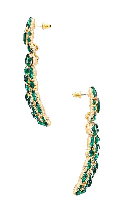 Shop 8 Other Reasons Bling Bling Earrings In Emerald