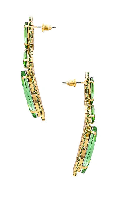 8 Other Reasons Open Arms Earrings In Lime