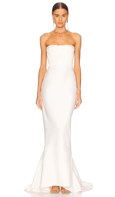 Shop Bronx And Banco X Revolve Elena Gown In White