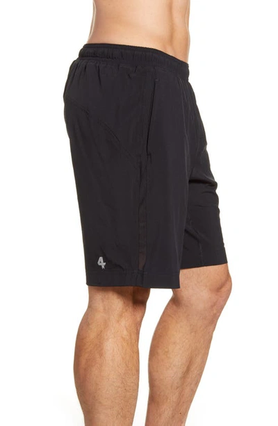 Shop Fourlaps Advance 9 Inch Shorts In Black