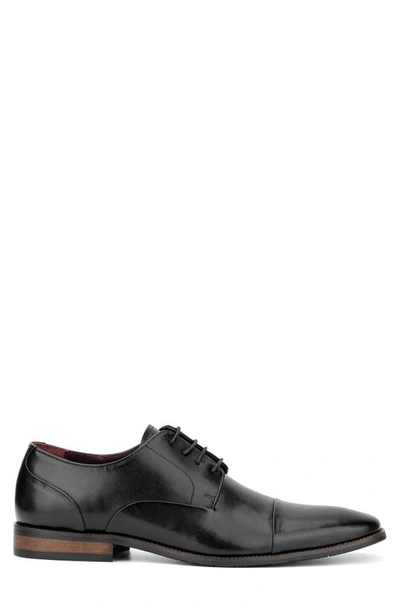 Shop Vintage Foundry Taylor Cap Toe Leather Derby In Black