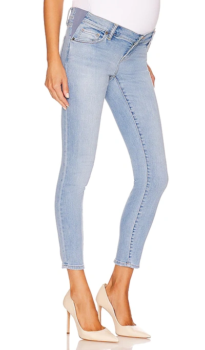 Shop Hatch The Slim Maternity Jean In Blue