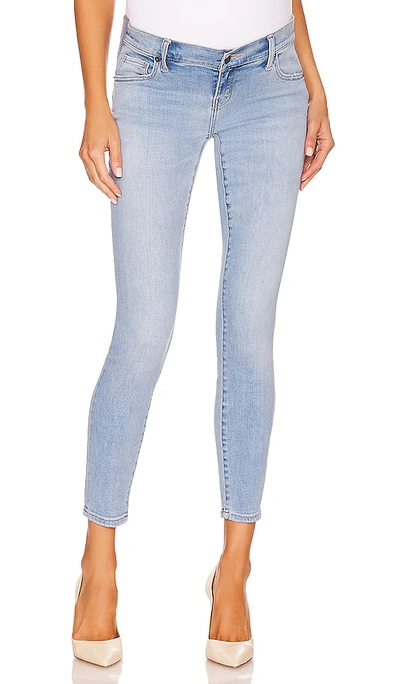 Shop Hatch The Slim Maternity Jean In Blue