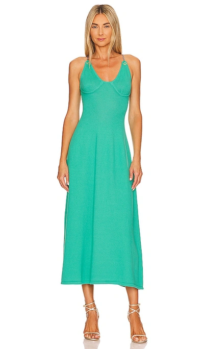 Shop Olivia Rubin Sloane Dress In Green