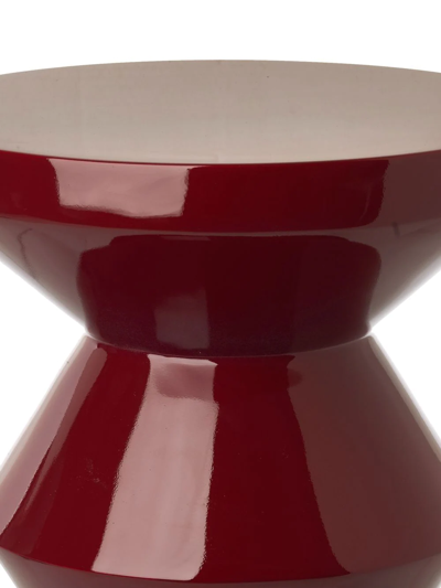 Polspotten Zig Zag Stool In Red