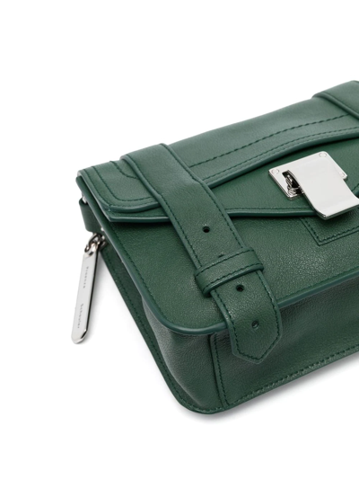 Shop Proenza Schouler Ps1 Cross-body Bag In Green