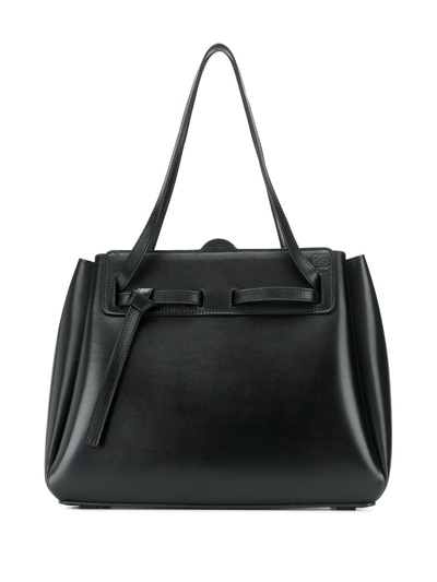 Shop Loewe Women's Black Leather Tote