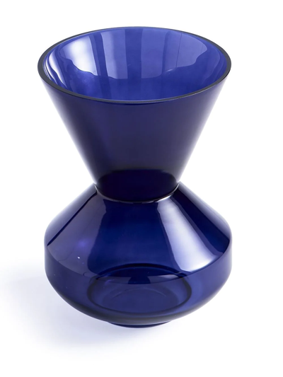 Polspotten Thick-neck Vase In Blue