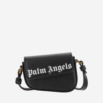 Shop Palm Angels Mini Crash Bag In Nero