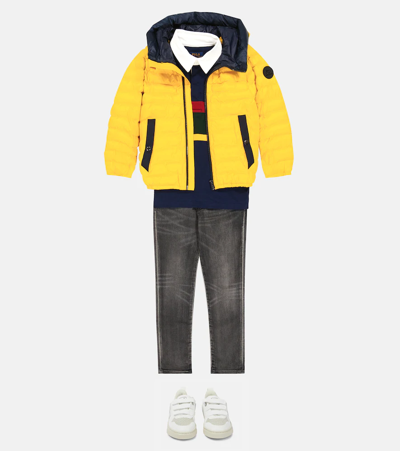 Woolrich Sundance Hoodie Jacket In Buddagold