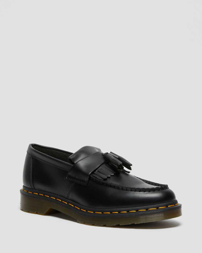 Shop Dr. Martens' Leder Adrian Glatt Loafer In Black