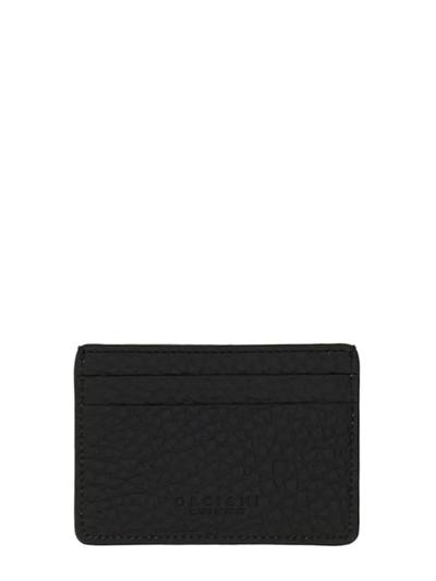 Shop Orciani Soft Card Holder In Nero