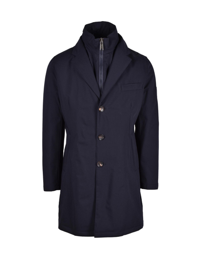Shop Alessandro Dell'acqua Coats & Jackets Men's Blue Trench Coat
