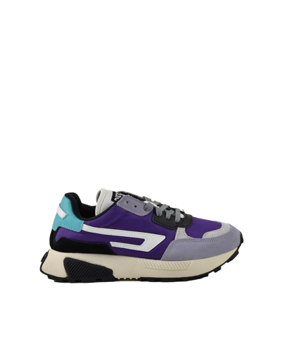 Shop Diesel Shoes Women's Purple / Nero Sneakers