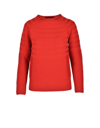 Shop Les Copains Knitwear Women's Red Sweater