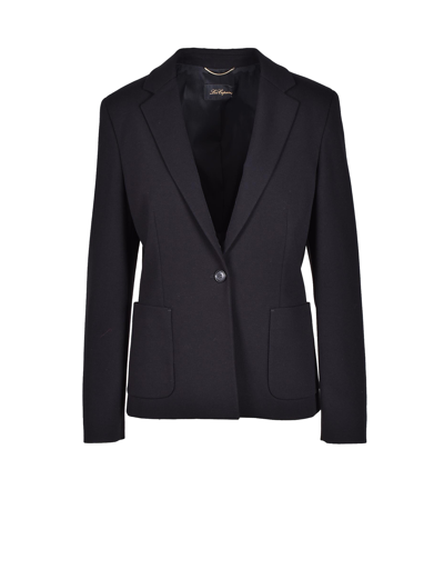 Shop Les Copains Coats & Jackets Women's Black Blazer