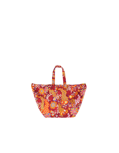 Shop La Doublej Designer Handbags Reversible Tote Bag In Multicolore