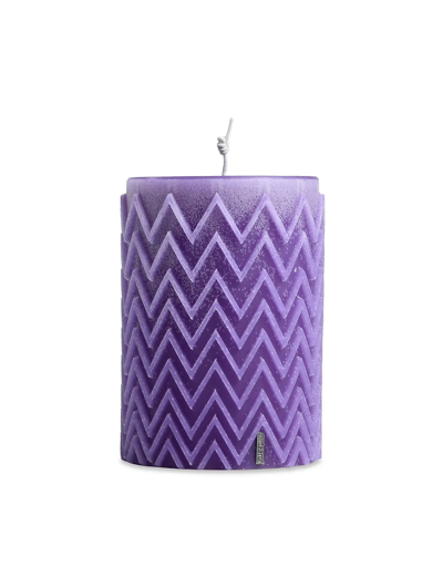 Shop Missoni Designer Decor & Lighting Chevron Cylindrical Candle