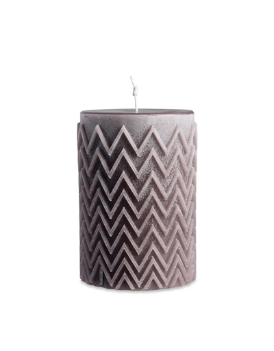 Shop Missoni Designer Decor & Lighting Chevron Cylindrical Candle
