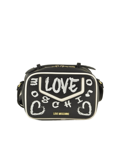 Shop Love Moschino Handbags Women's Black Handbag