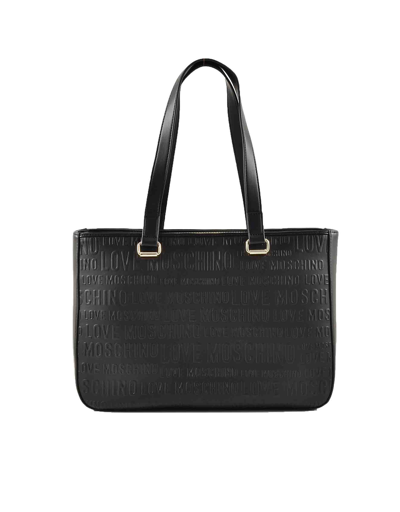 Shop Love Moschino Handbags Women's Black Handbag