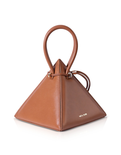 Shop Nita Suri Designer Handbags Lia Iconic Handbag In Tanné