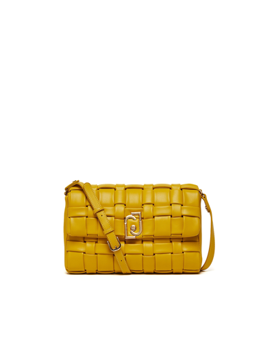 Shop Liu •jo Designer Handbags Women's Yellow Bag In Jaune