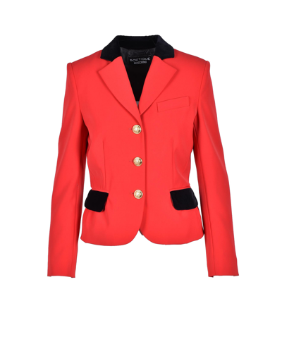Shop Moschino Coats & Jackets Women's Red Blazer