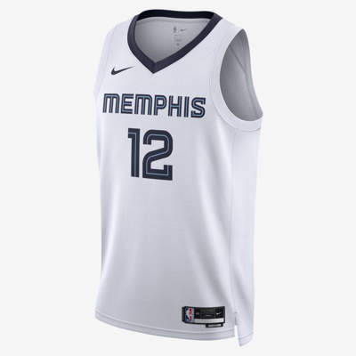 Nike Memphis Grizzlies Association Edition 2022/23  Men's Dri-fit Nba Swingman Jersey In White